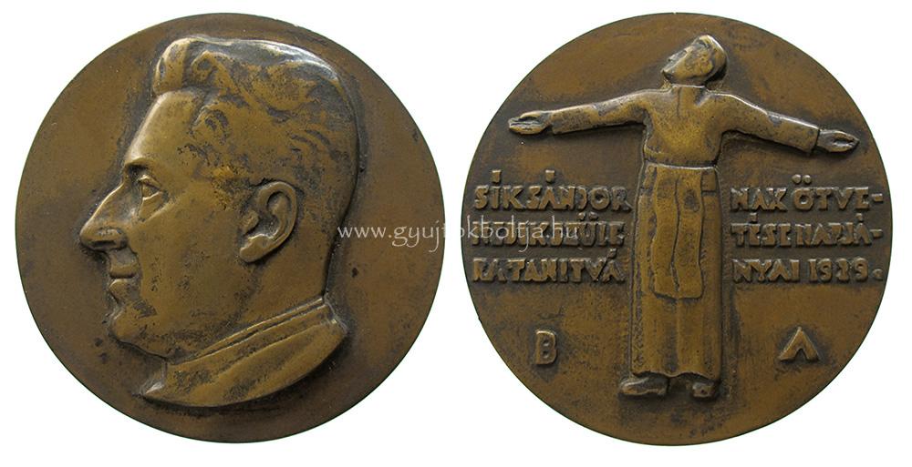 Beck Andr�s: S�k S�ndor �tvenedik sz�let�se napj�ra tan�tv�nyai 1939